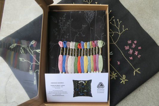 Rut Bryk-Embroidered wool cussion