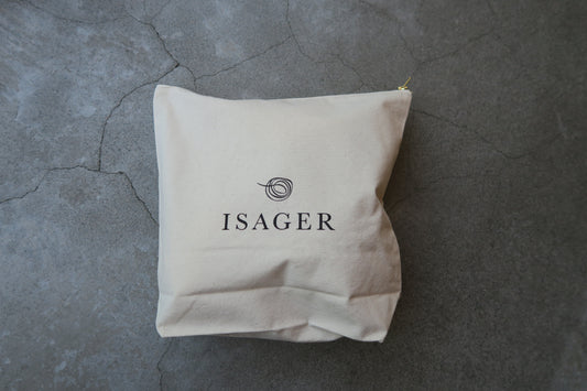 denmark---Isager　ファスナー付pouch