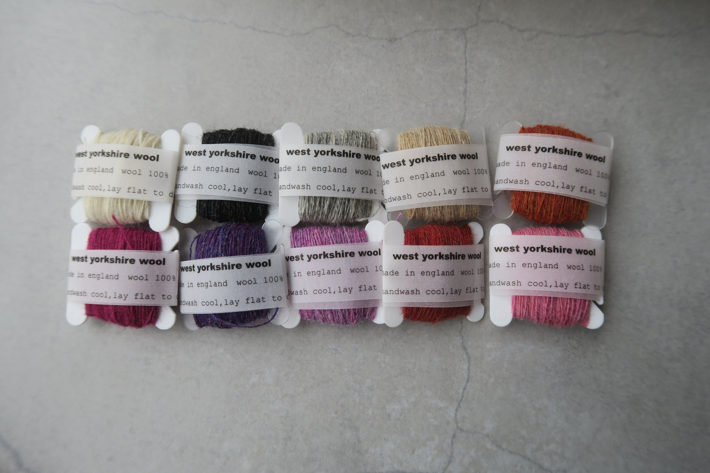 england---west yorkshire wool