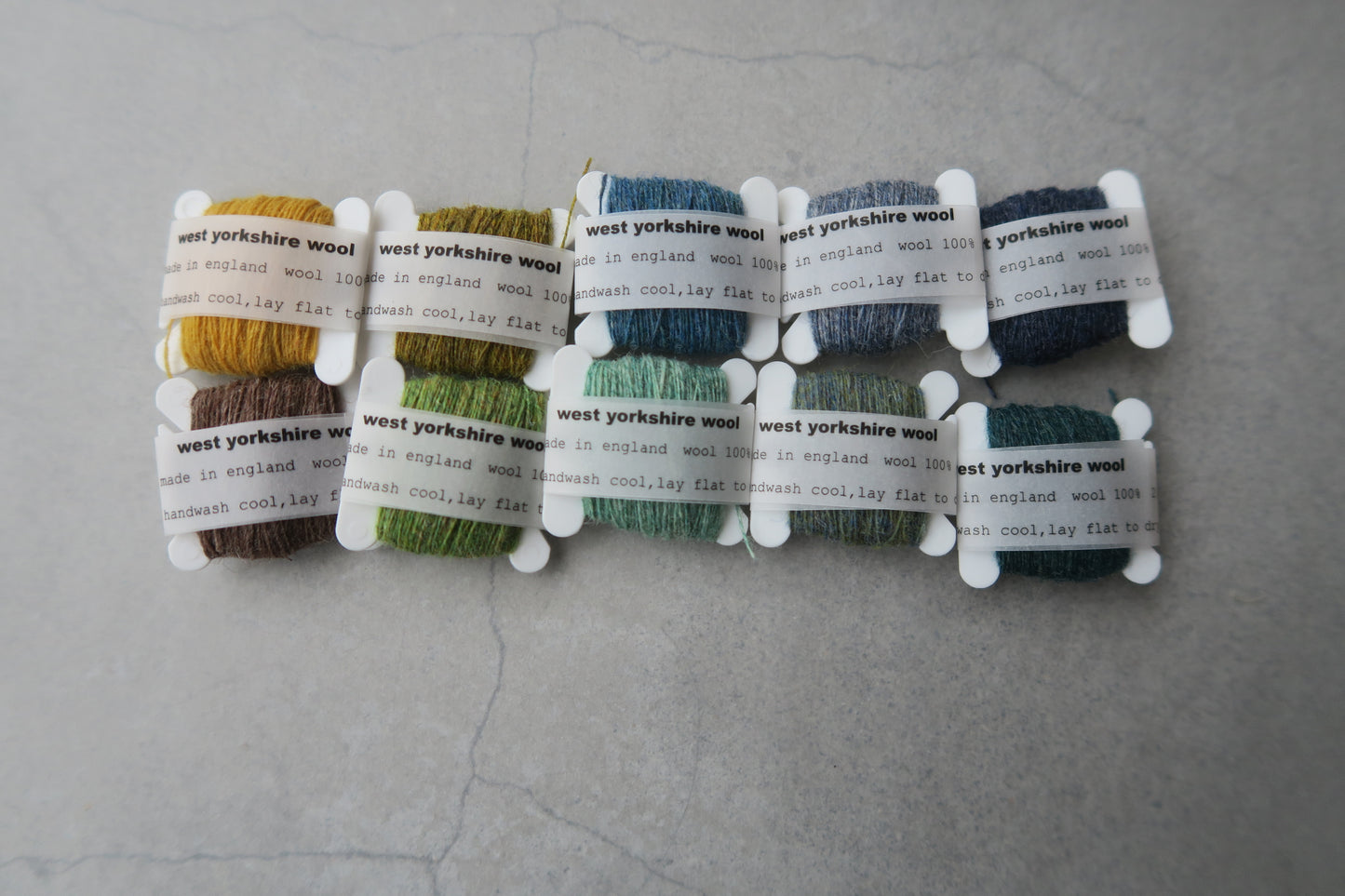 england---west yorkshire wool