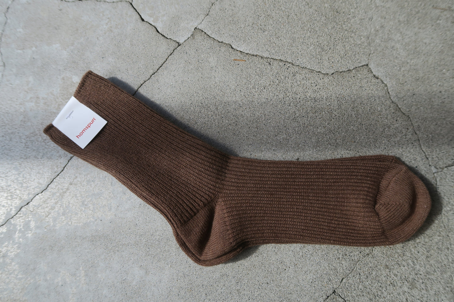 japan----コットン起毛ソックス---homspun