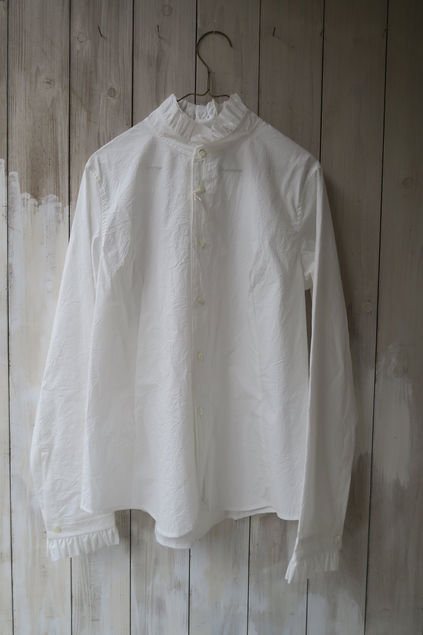 japan---FRILL COLLARシャツ---R&D