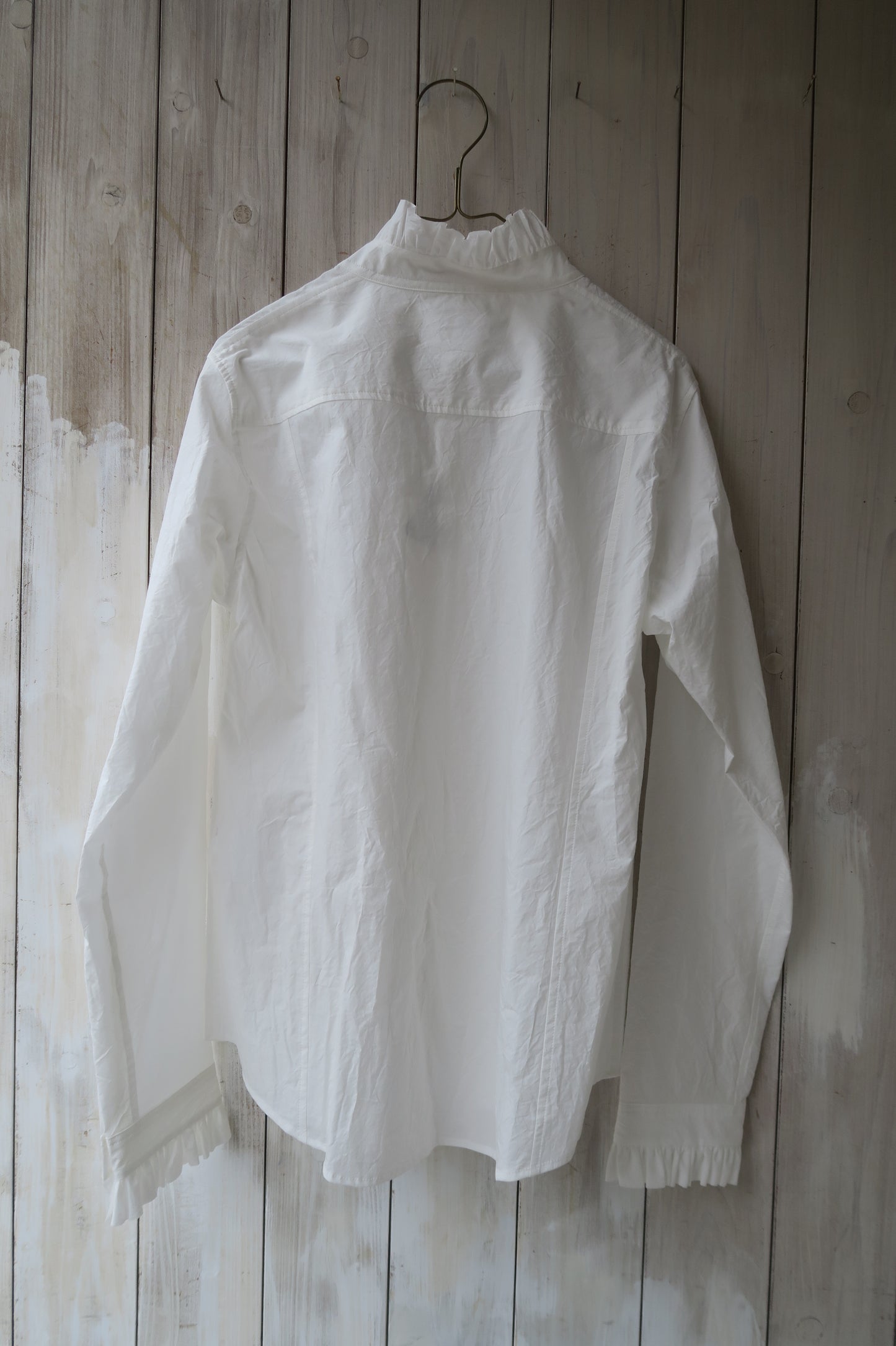 japan---FRILL COLLARシャツ---R&D
