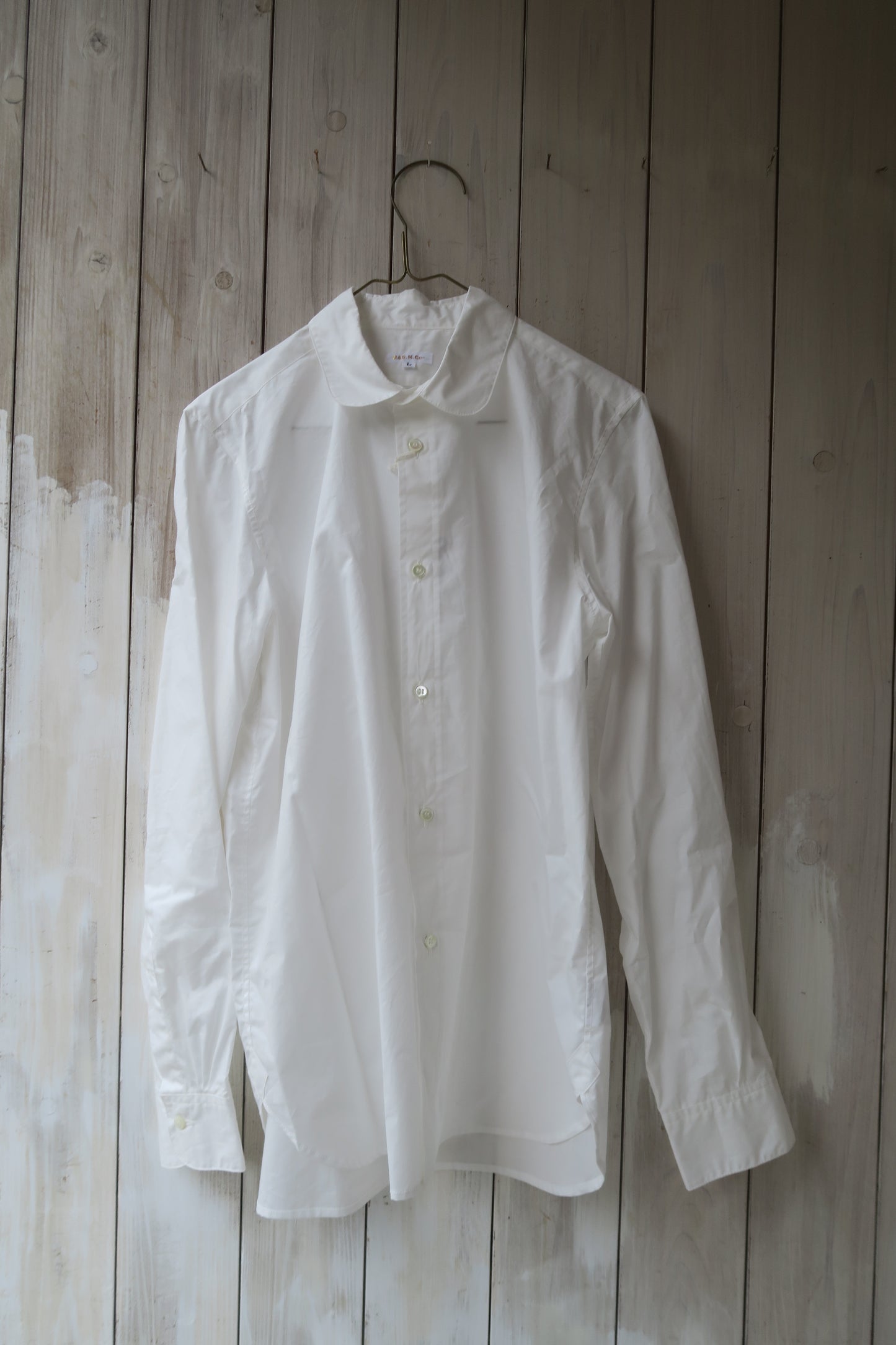 japan---round collar shirt----R&D