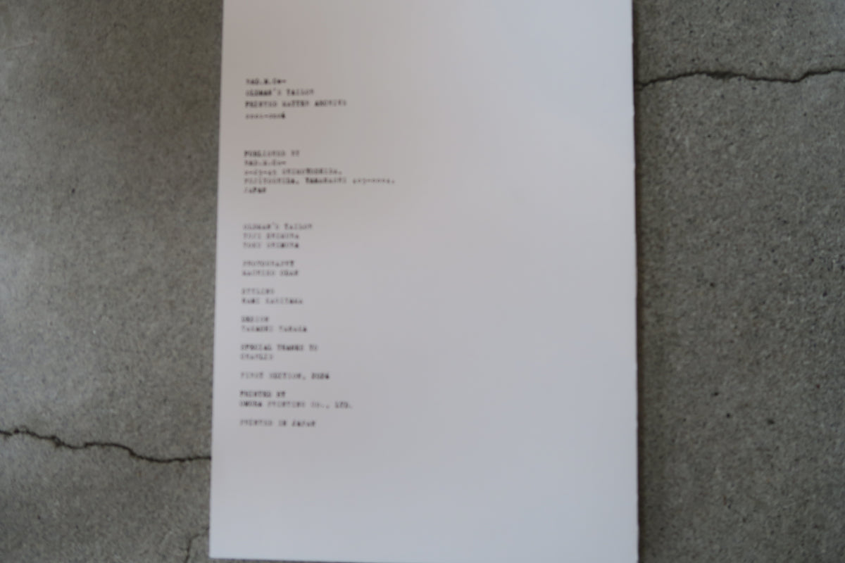 book---R&D.M.Co-OLDMAN'S TAILOR